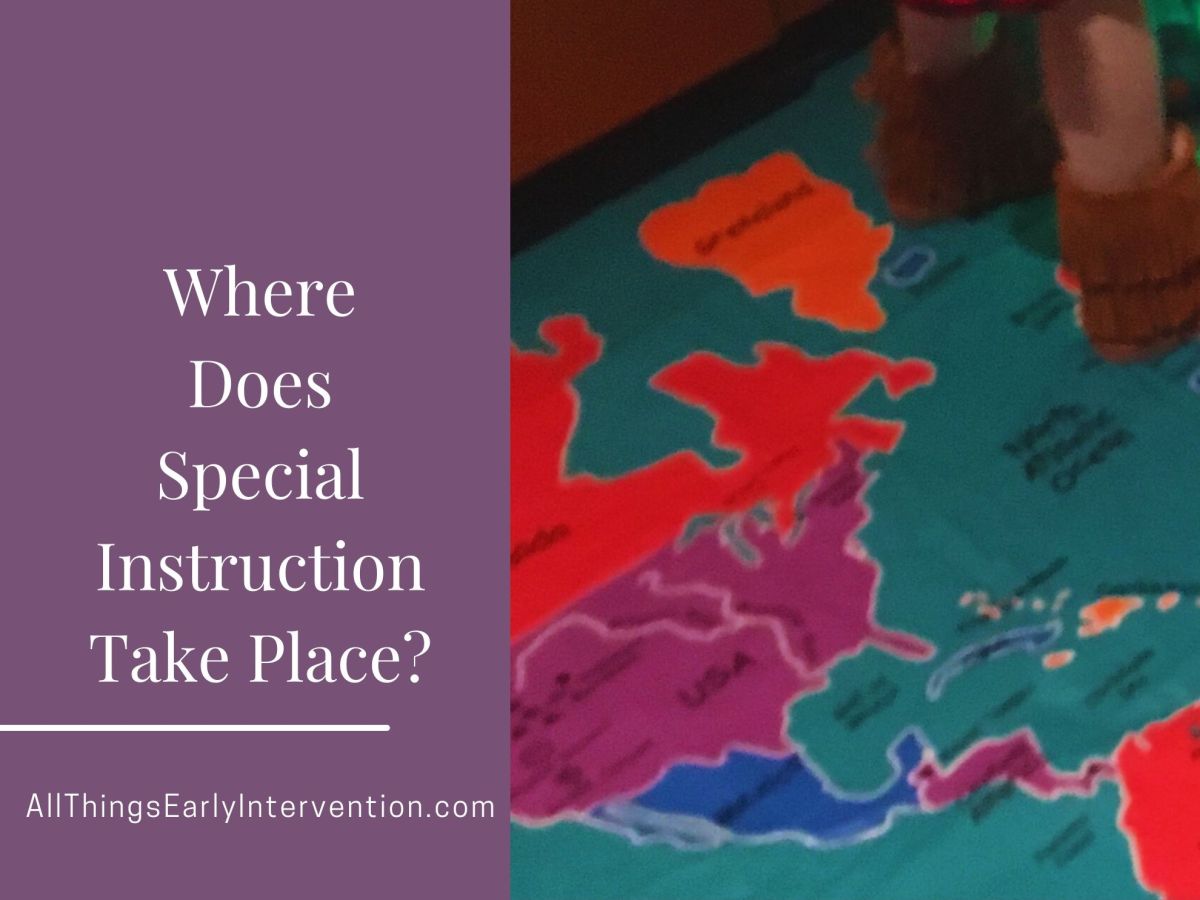 Where Does Special Instruction Take&nbsp;Place?