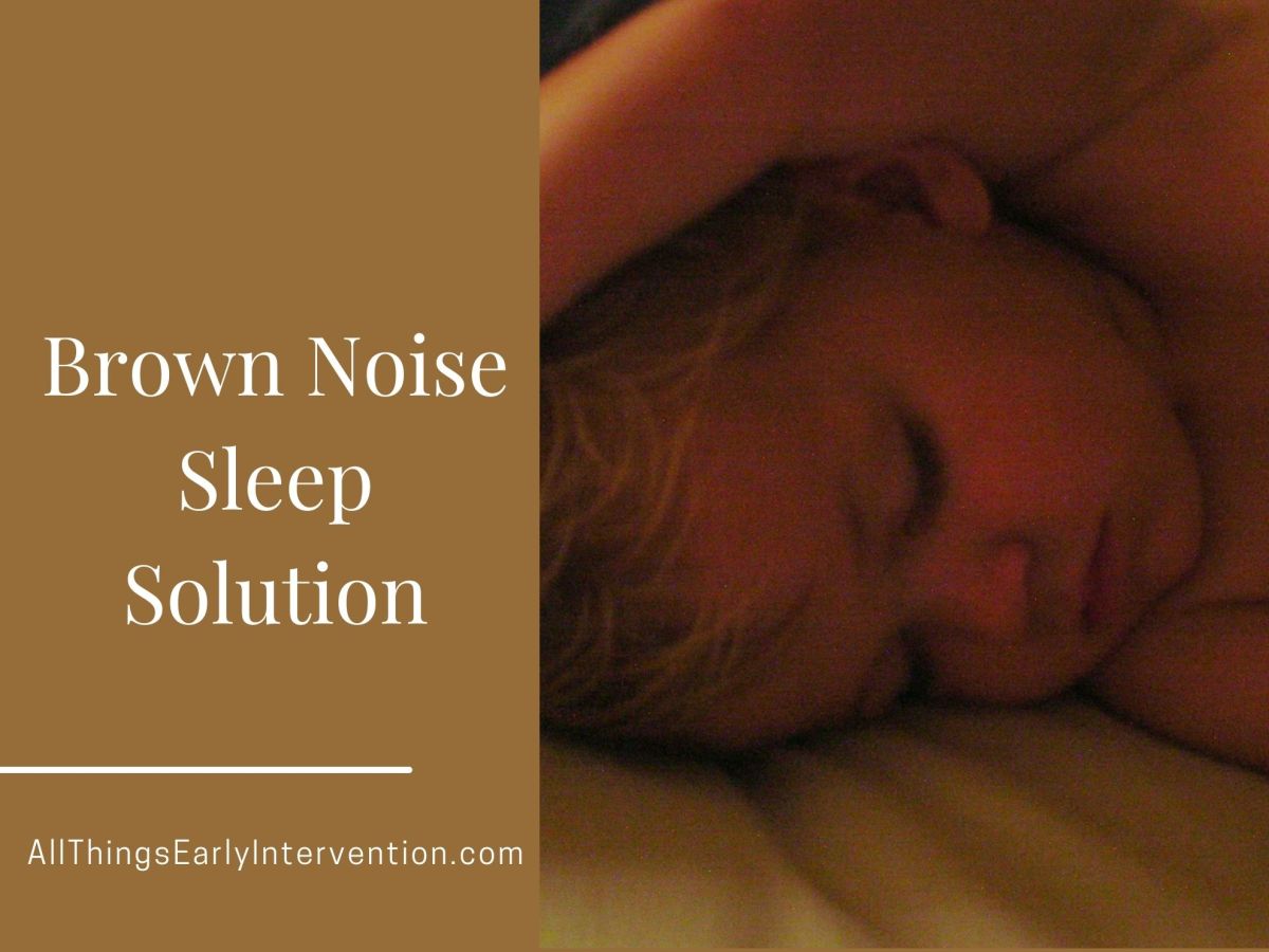 using brown noise to help get babies to sleep