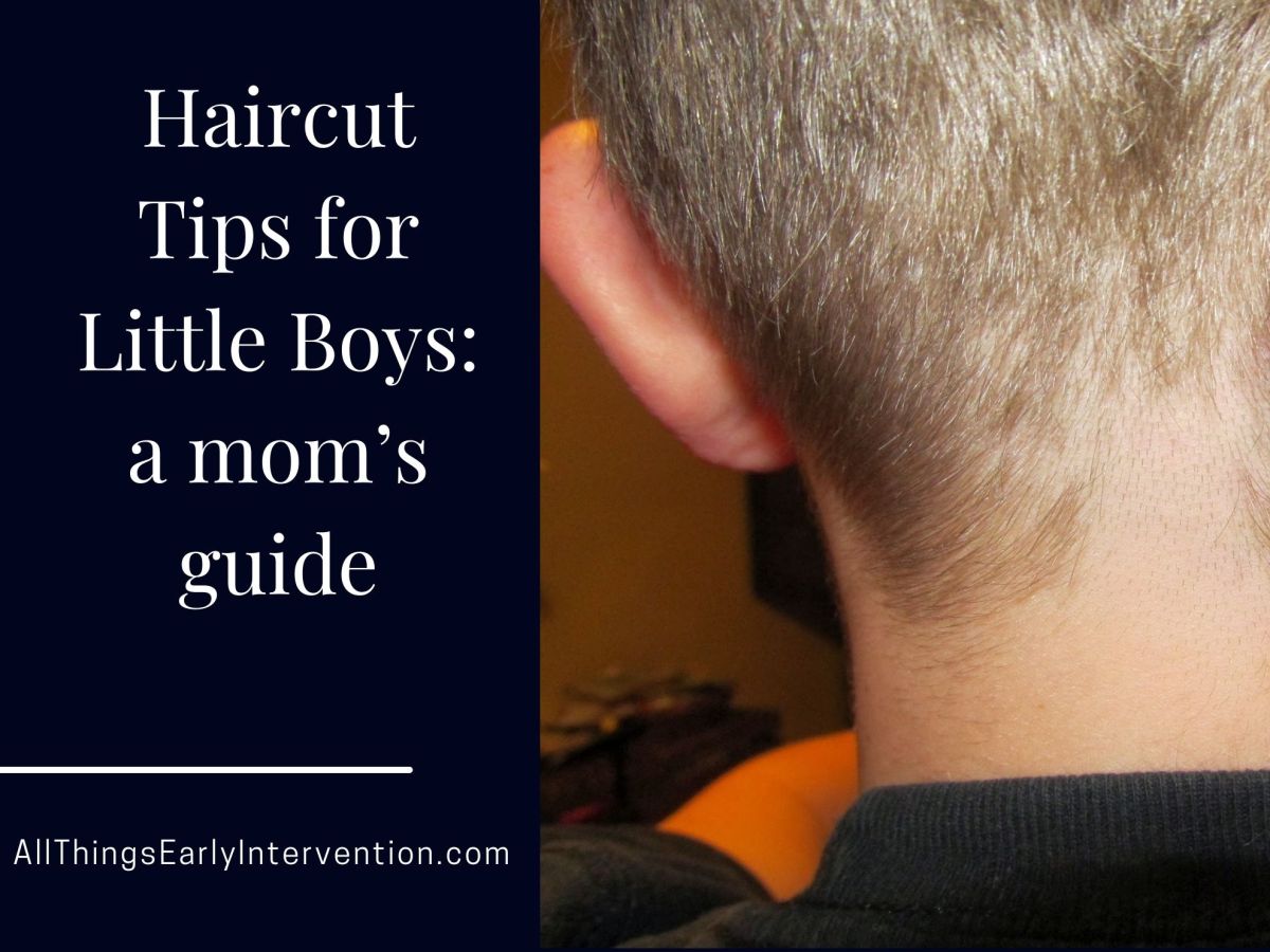 mom tips for giving wiggly boys hair cut