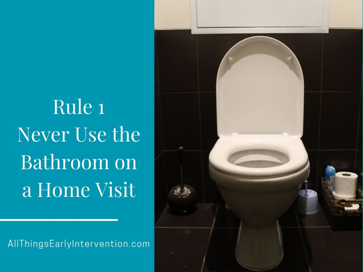 using other people's toilets home visits early intervention