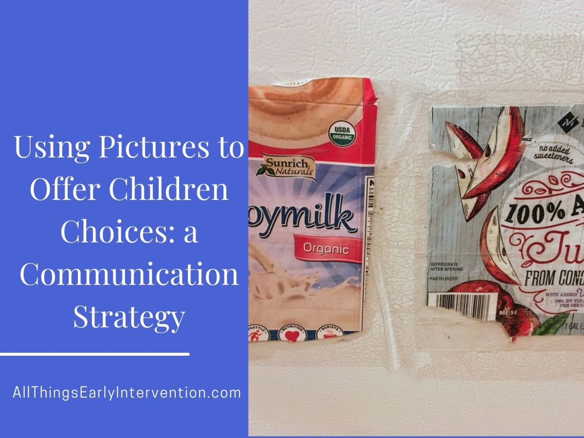 Using Pictures To Offer Choices To&nbsp;Toddlers