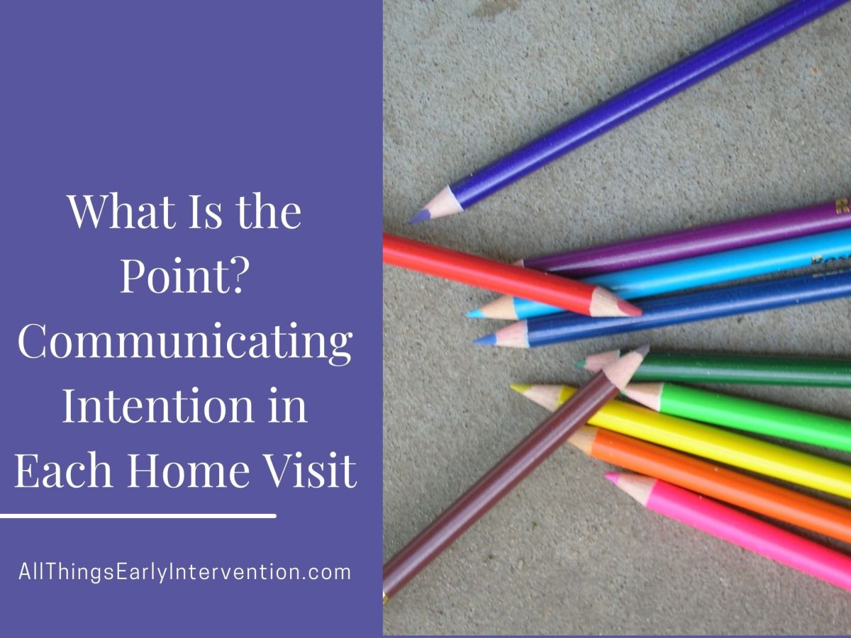 you might know the point, but make sure the parents do too