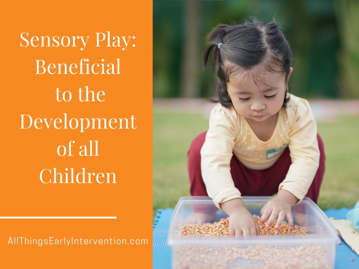 Sensory Play: Beneficial To The Development Of All&nbsp;Children