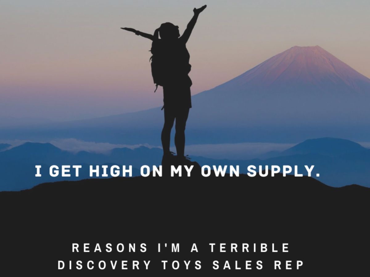 Reasons I'm a Terrible Discovery Toys Sales Rep: I'm Flaky