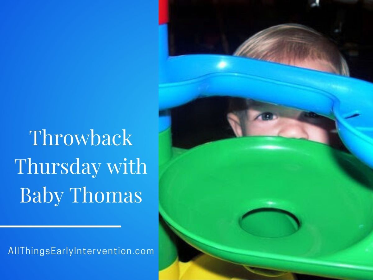 Throwback Thursday with Baby Thomas
