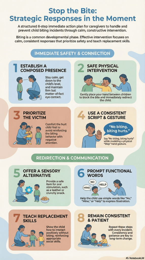 steps to take to prevent biting 