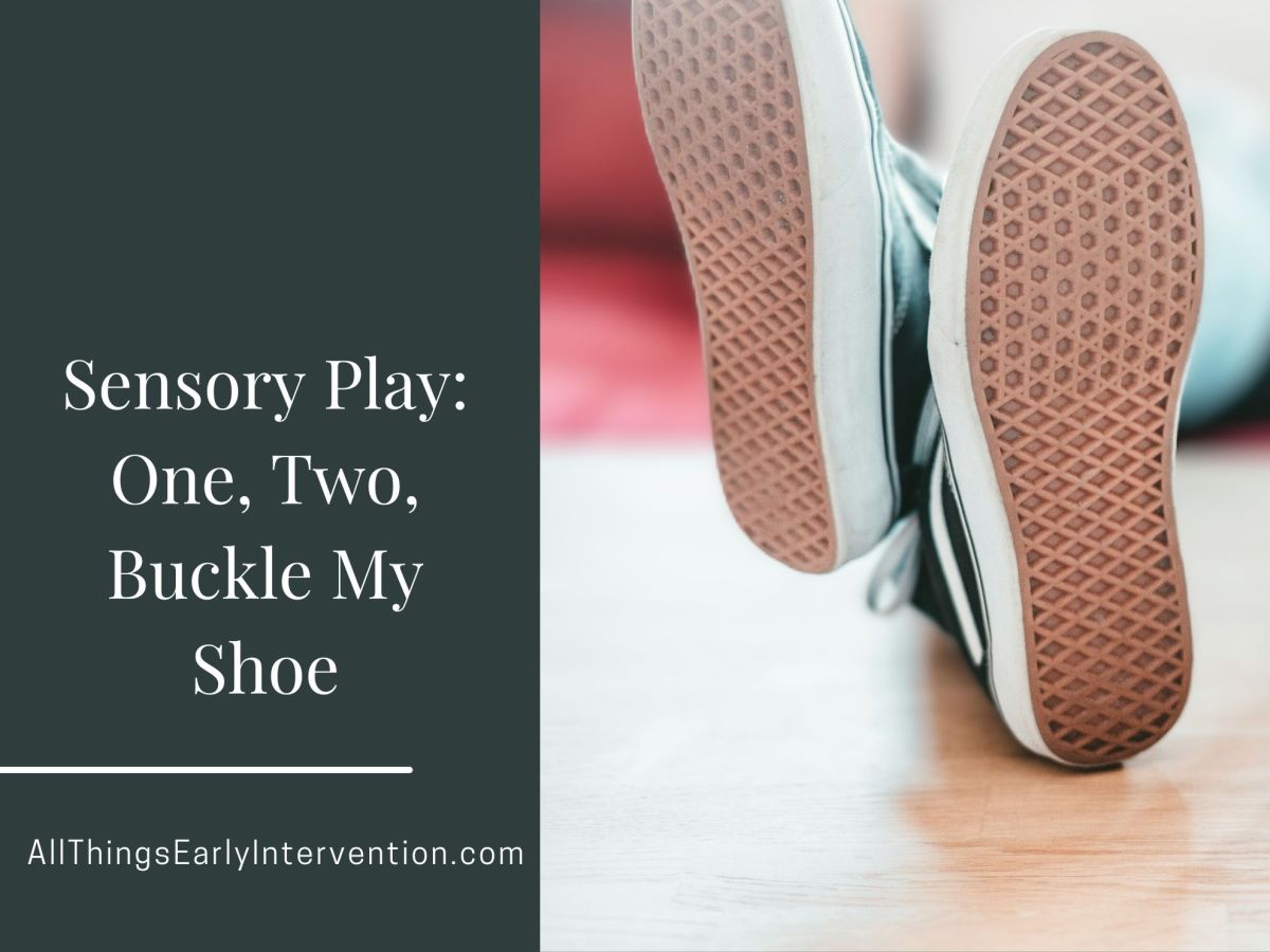 Sensory Play: One Two Buckle My Shoe Jumping in Place for Sensory Regulation