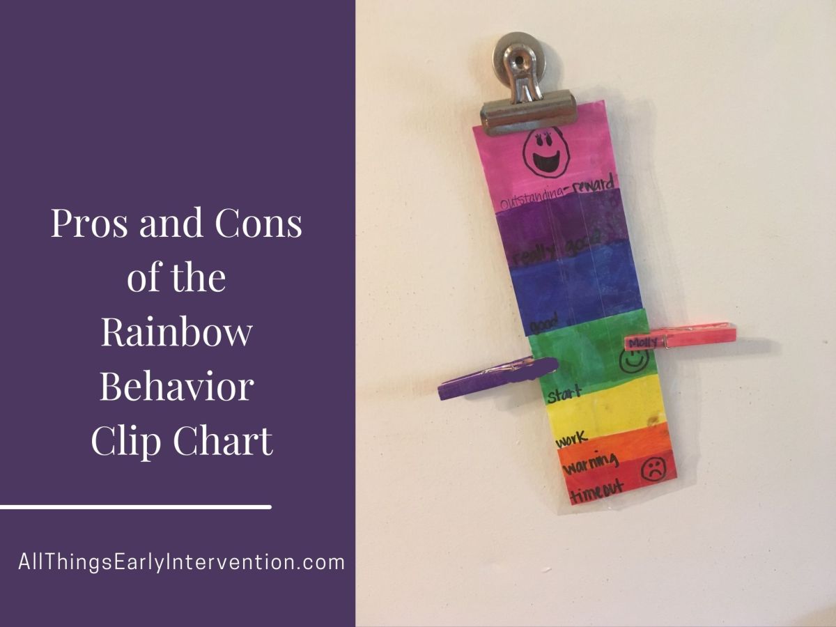 Prose and Cons of the Rainbow Behavior Clip Chart