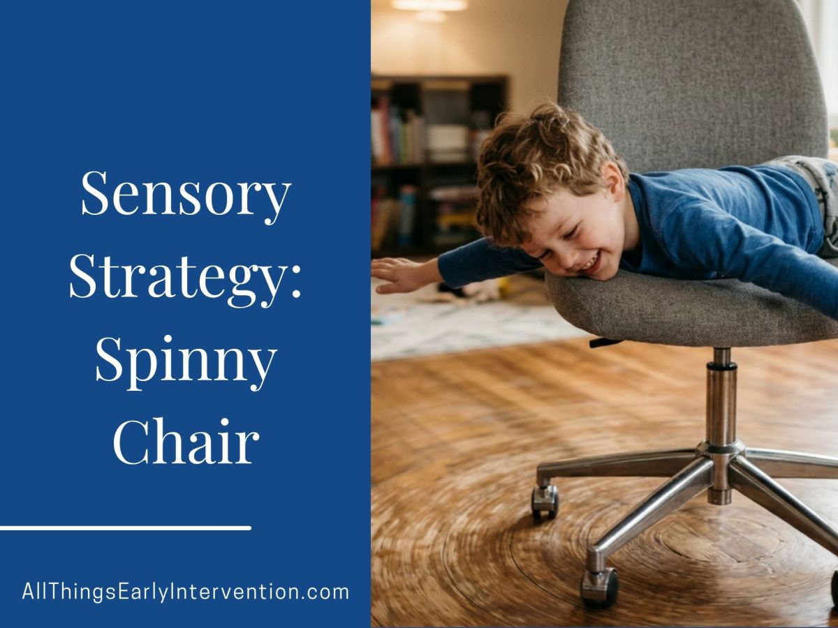 Sensory Strategy: Spinny Chair